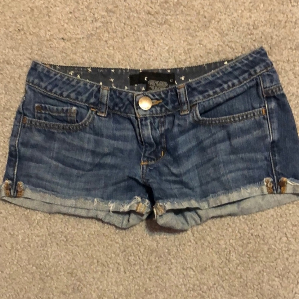 O’Neill Denim Jean Booty Shorts SIZE 1